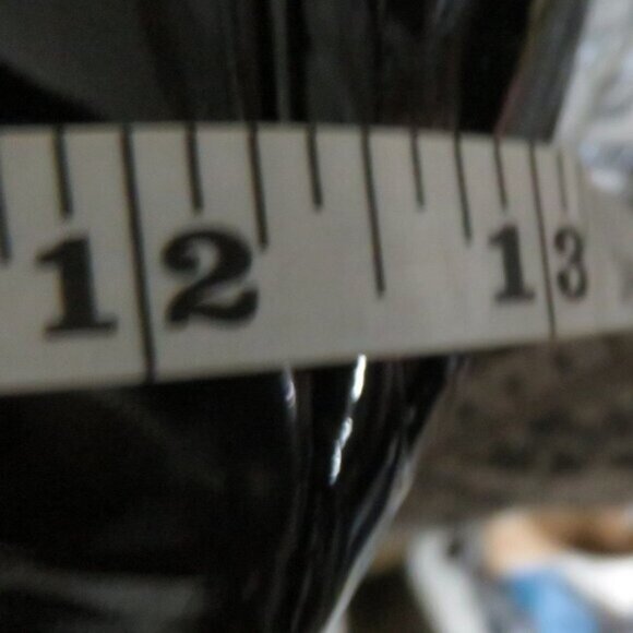 Coach 2012 Black Embossed Patent Leather Tote Handbag - Picture 11 of 11